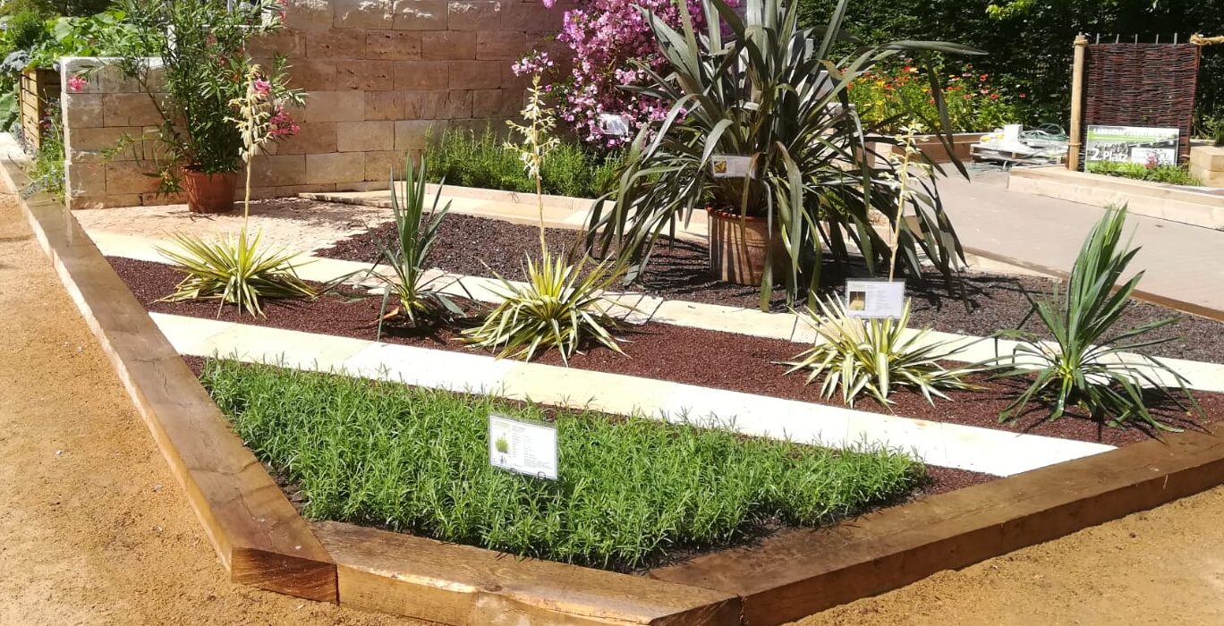 Beispiel für einen angelegter Schaugarten